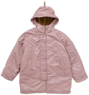 Supreme Washed Flight Satin N-3B Parka Dusty Pink Order Supreme Washed Flight Satin N-3B Parka Dusty Pink