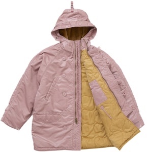 Supreme 水洗飛行緞面 N-3B 派克大衣 粉塵粉色 Lookbook Supreme 水洗飛行緞面 N-3B 派克大衣 粉塵粉色