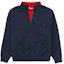 Order Supreme Half Zip Pullover Navy Biru Tua