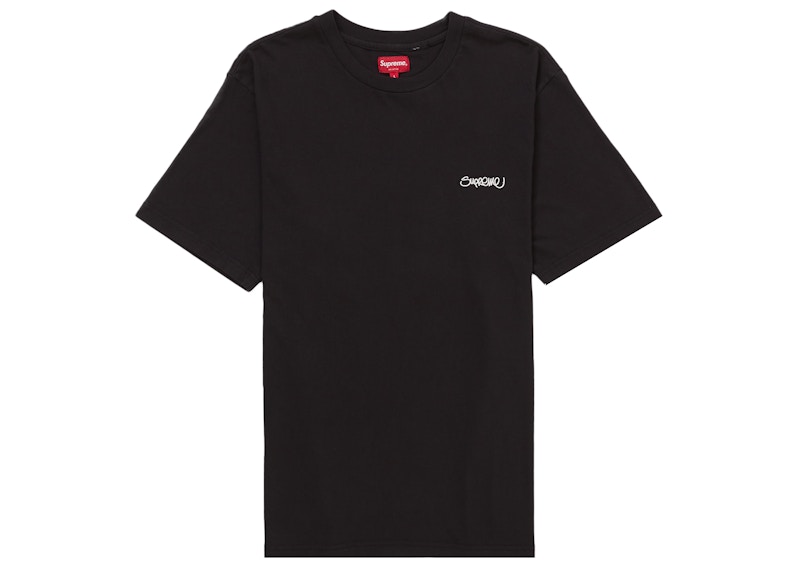 Buy Supreme Washed Handstyle Baju T S/S (SS22) 'Hitam'