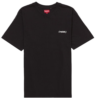 Supreme Washed Handstyle Baju T S/S (SS22) 'Hitam' Buy Supreme Washed Handstyle Baju T S/S (SS22) 'Hitam'