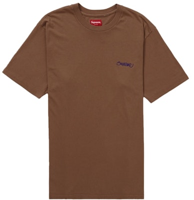 Supreme Washed Handstyle S/S Top (SS22) 'Coklat' Buy Supreme Washed Handstyle S/S Top (SS22) 'Coklat'