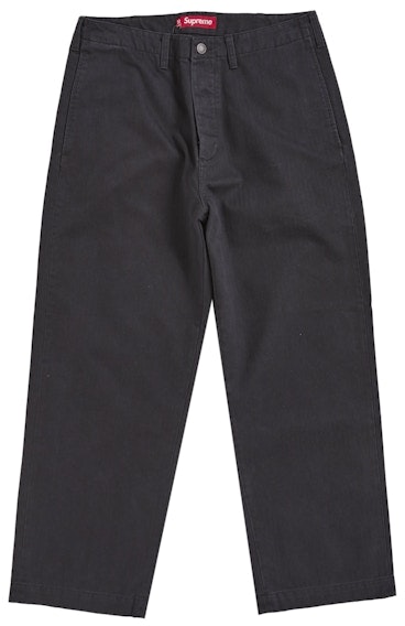 supreme-washed-herringbone-chino-pant-black