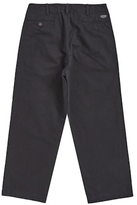 シュプリーム ウォッシュド ヘリンボーン チノパン ブラック Order シュプリーム ウォッシュド ヘリンボーン チノパン ブラック