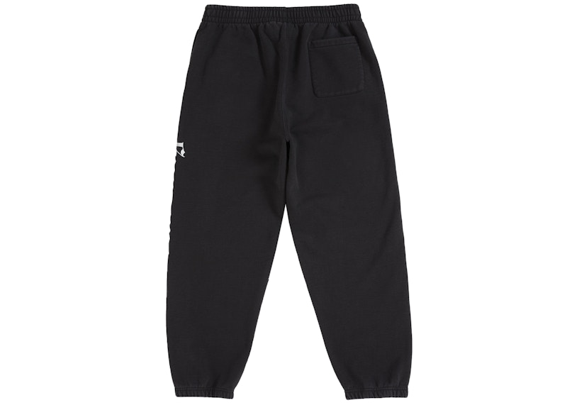 Order Supreme Pantalón Deportivo Negro Old English Lavado