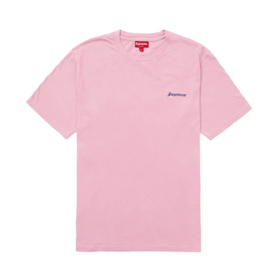 Supreme Washed S/S Tee Light Purple