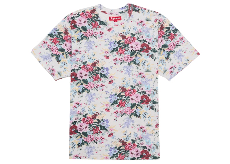 Buy Supreme Washed S/S Top (SS26) Floral