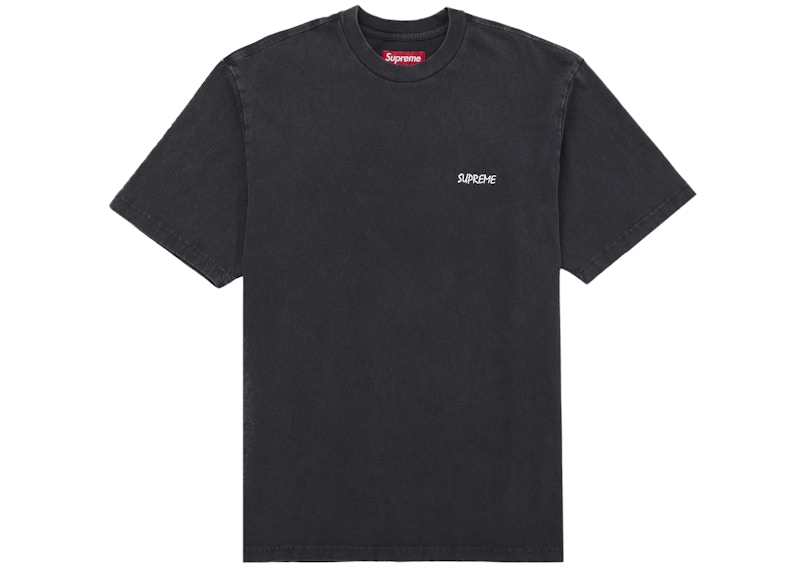 Supreme Washed S/S Top Black