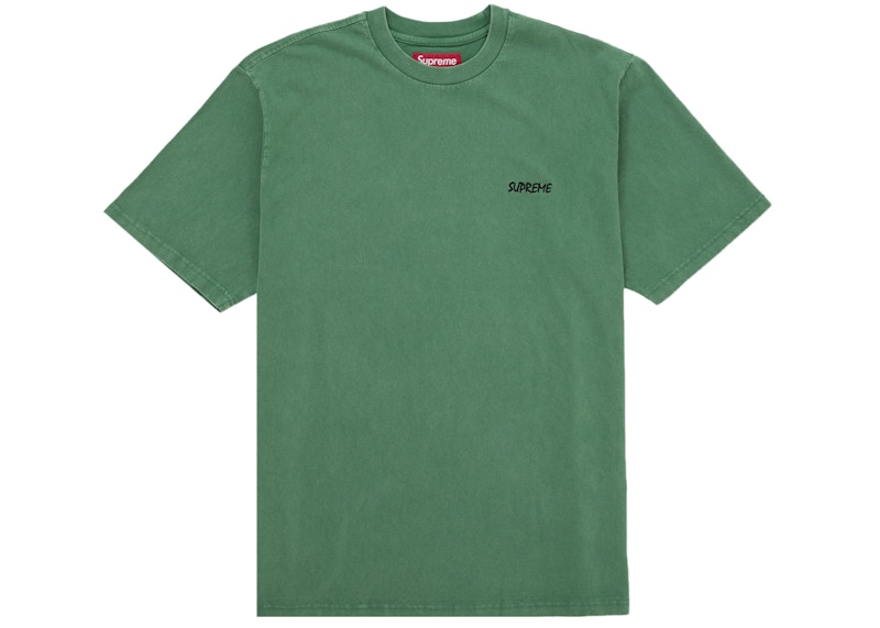 Supreme Washed S/S Top Green