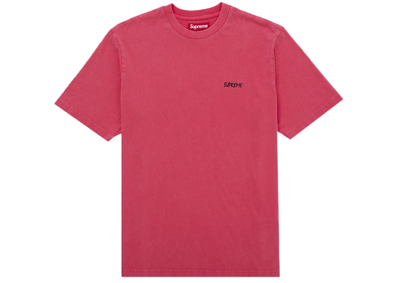 Supreme Washed S/S Top Red
