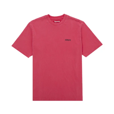 Supreme Washed S/S Top Red