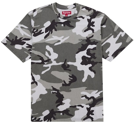 슈프림 워시드 반팔 탑 스노우 카모 Buy 슈프림 워시드 반팔 탑 스노우 카모