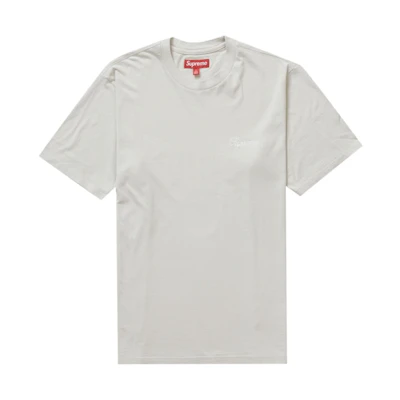 Supreme Washed Script S/S Top (FW23) Grey