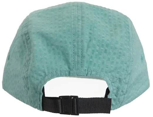 Supreme Washed Seersucker Camp Cap Sage Order Supreme Washed Seersucker Camp Cap Sage