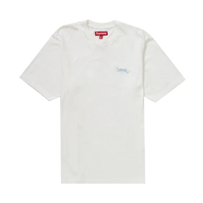 Supreme Washed Tag S/S Top White