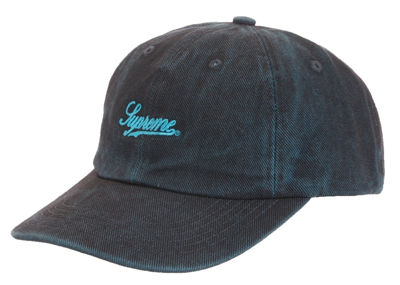 Supreme Washed Twill 6-Panel 'Blue'