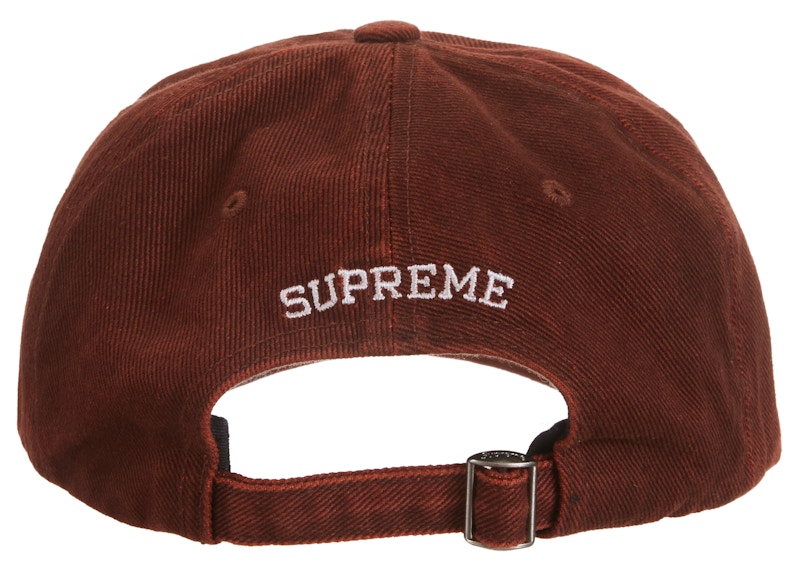 Order 슈프림 워시드 트윌 6패널 '브라운'  
