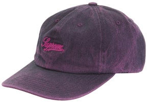 Supreme Washed Twill 6-Panel 'Purple' Supreme Washed Twill 6-Panel 'Purple'