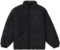 Supreme 手表印花可翻转羽绒夹克 黑色 Lookbook Supreme 手表印花可翻转羽绒夹克 黑色