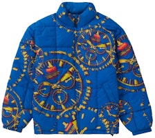 Supreme Watches Reversible Puffy Jacket Royal Supreme Watches Reversible Puffy Jacket Royal
