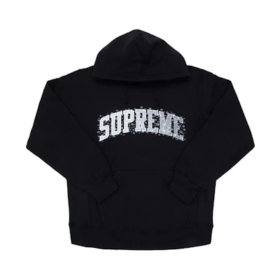 Supreme Water Arc Hooded Sweatshirt Black