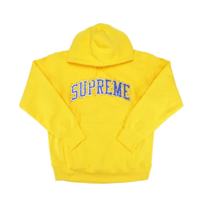 Supreme Water Arc Hooded Sweatshirt Yellow