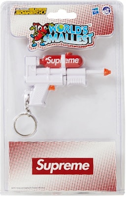 Supreme Water Blaster Keychain White Buy Supreme Water Blaster Keychain White