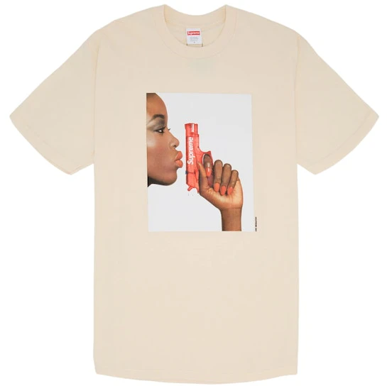 Buy Supreme Water Pistol Tee Natural - Novelship Buy Supreme Water Pistol Tee Natural - Novelship