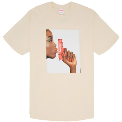 Supreme Water Pistol Tee Natural Buy Supreme Water Pistol Tee Natural