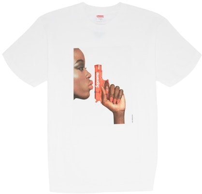Supreme Water Pistol Tee White Buy Supreme Water Pistol Tee White