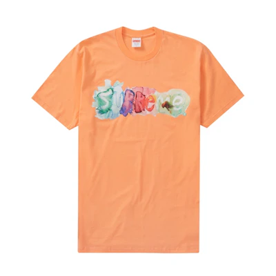 Supreme Watercolor Tee Peach