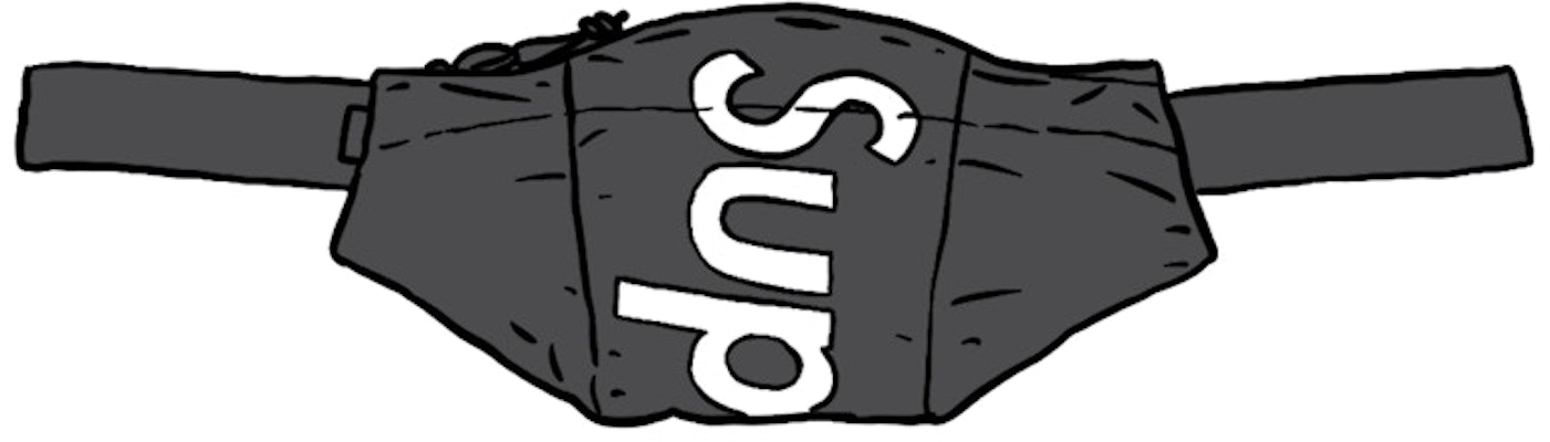 Tas Pinggang Tahan Air Reflektif Bercorak Supreme Hitam Buy Tas Pinggang Tahan Air Reflektif Bercorak Supreme Hitam