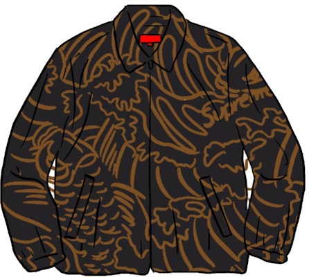 Supreme黑色浪潮工作夹克 Buy Supreme黑色浪潮工作夹克