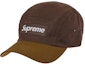 Buy Supreme Topi Kamp Kapas Waxed Coklat
