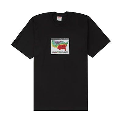 Supreme Weather Tee Black