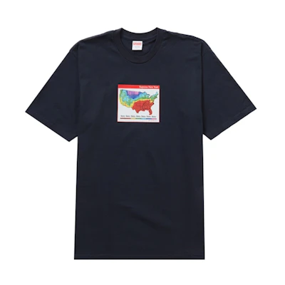 Supreme Weather Tee Navy