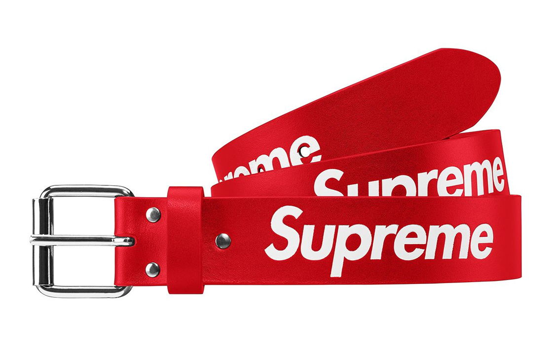 Purchase Supreme ウィーク9 レザーベルト ユニセックス カップルスタイル SUP-SS23-2244
