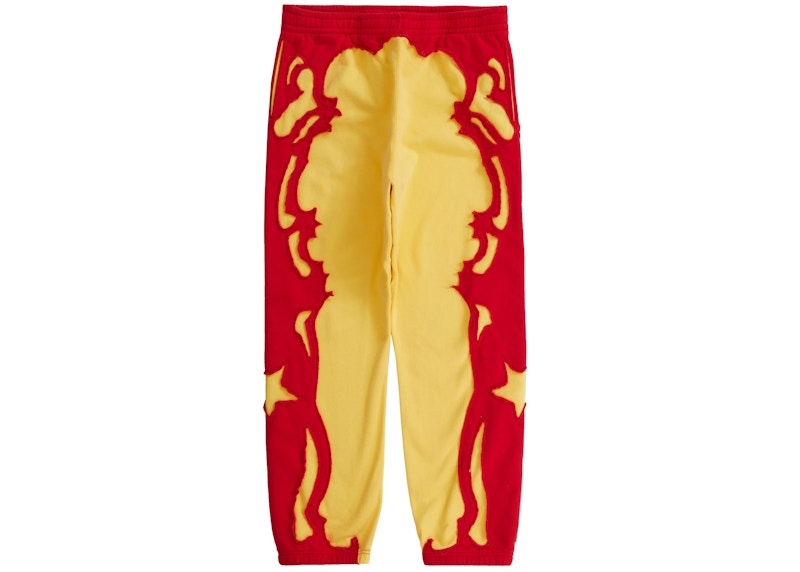 Buy Supreme Pantalón Deportivo Estilo Western Dorado