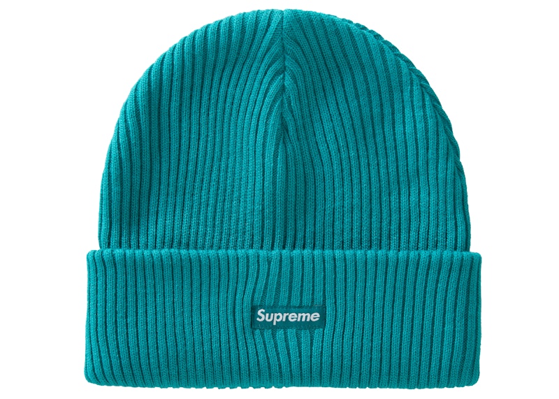 Supreme Wide Rib Beanie Teal