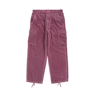 Supreme Wide Wale Corduroy Cargo Pant (FW24) Dusty Pink