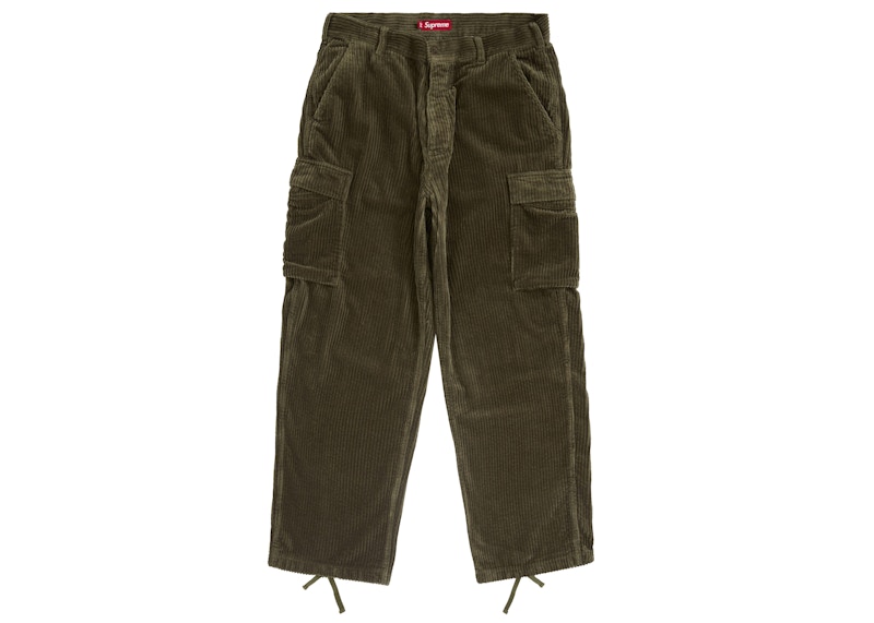 Supreme Wide Wale Corduroy Cargo Pant (FW24) Olive