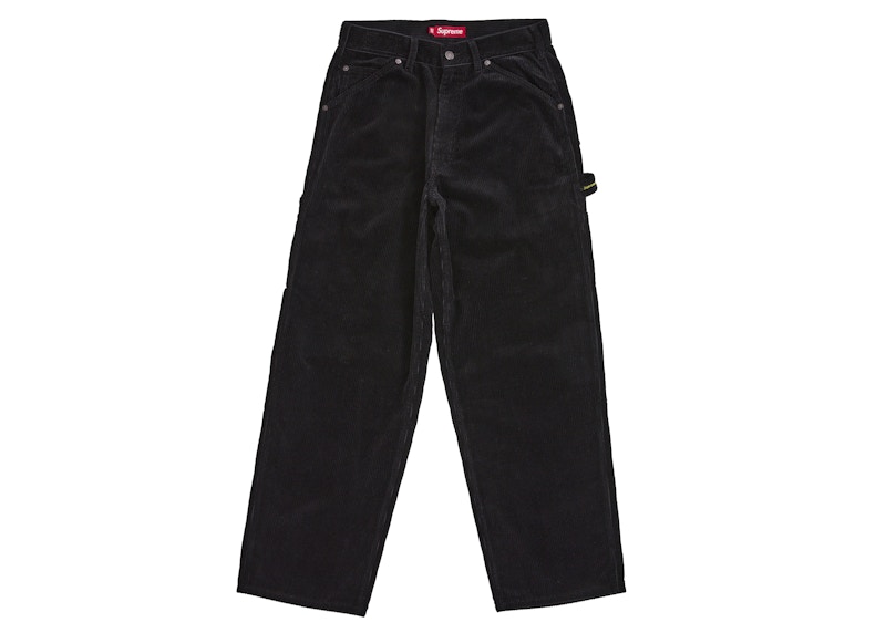 Supreme Wide Wale Corduroy Painter Pant Black