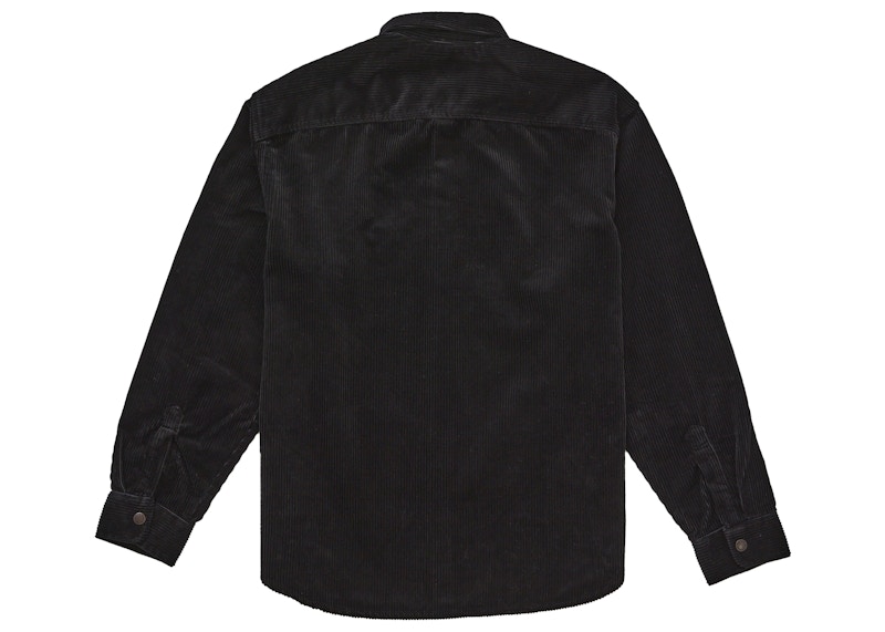 Order Camisa de Pana Ancha Supreme Snap (FW25) Negra