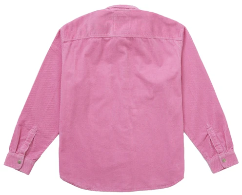 슈프림 와이드 웨일 코듀로이 스냅 셔츠 (FW25) 핑크 Order 슈프림 와이드 웨일 코듀로이 스냅 셔츠 (FW25) 핑크