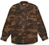 Buy Supreme Wide Wale Corduroy Snap Shirt (FW25) Woodland Camo