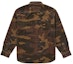Order Supreme Wide Wale Corduroy Snap Shirt (FW25) Woodland Camo