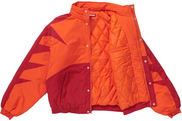 Supreme Jaket Puff Wildcat Sideline Orange Lookbook Supreme Jaket Puff Wildcat Sideline Orange