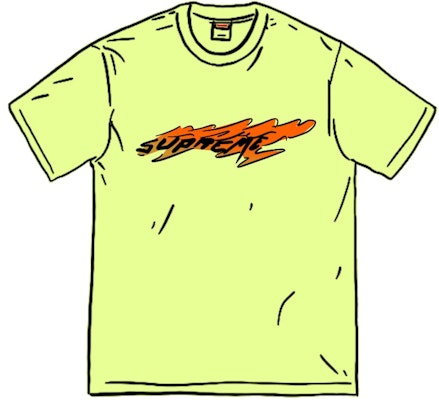 Supreme Wind Tee 'Bright Yellow' Buy Supreme Wind Tee 'Bright Yellow'