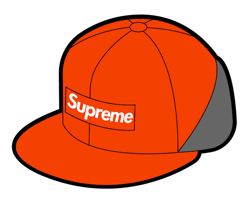 Supreme WINDSTOPPER Earflap Box Logo New Era Orange
