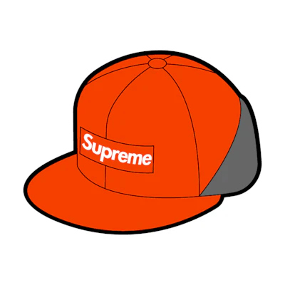 Supreme WINDSTOPPER Earflap Box Logo New Era Orange